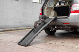 Streetwize Foldable Car Boot Access Pet Dog Ramp Max 90kg - Black