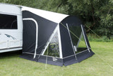 Leisurewize Mirage 325 Camping Caravan Poled Porch Awning - Charcoal Grey