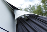 Leisurewize Mirage 325 Camping Caravan Poled Porch Awning - Charcoal Grey