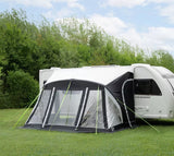 Leisurewize 390 Baywatch Air Inflatable Awning LWA47 Caravan Porch 390x240cm - Kazoop 