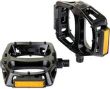 M Part Essential Alloy Platform Pedals With Moulded Pins 9/16" Thread Flat