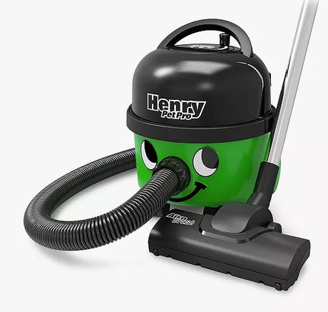 Numatic Henry Pet Pro Cylinder Vacuum Cleaner - Green/Black - Kazoop 