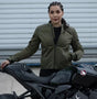 Oxford Women's Iota 1.0 Air Mesh Waterproof Jacket - Khaki Green - Size 10 - Kazoop 