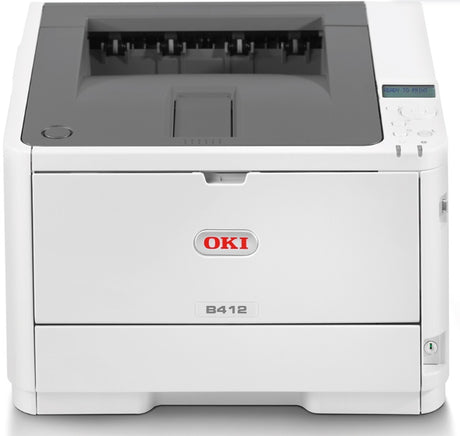OKI B412dn A4 Monochrome LED Laser Printer 33ppm 1200 x 1200 dpi - Kazoop 