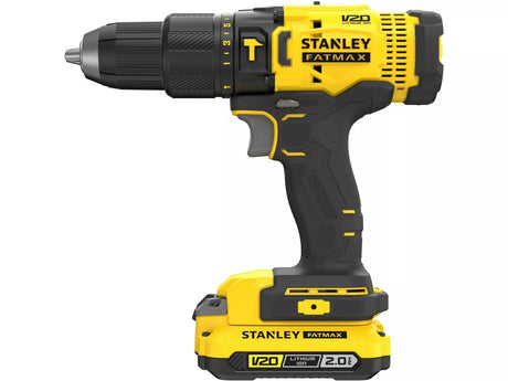 STANLEY Fatmax V20 SFMCD711 Cordless Hammer Drill & Driver Kit 18V 2.0A