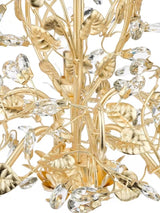 English Heritage Audley End 3 Light Tole Chandelier Ceiling Light - Gold