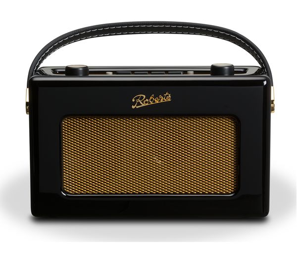 Roberts RD60 Revival FM/DAB/DAB+ Retro Portable Digital Radio - Gloss Black
