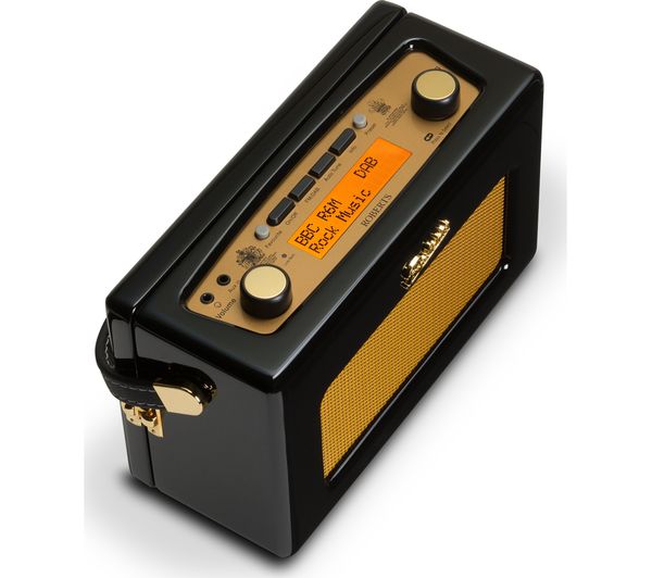 Roberts RD60 Revival FM/DAB/DAB+ Retro Portable Digital Radio - Gloss Black