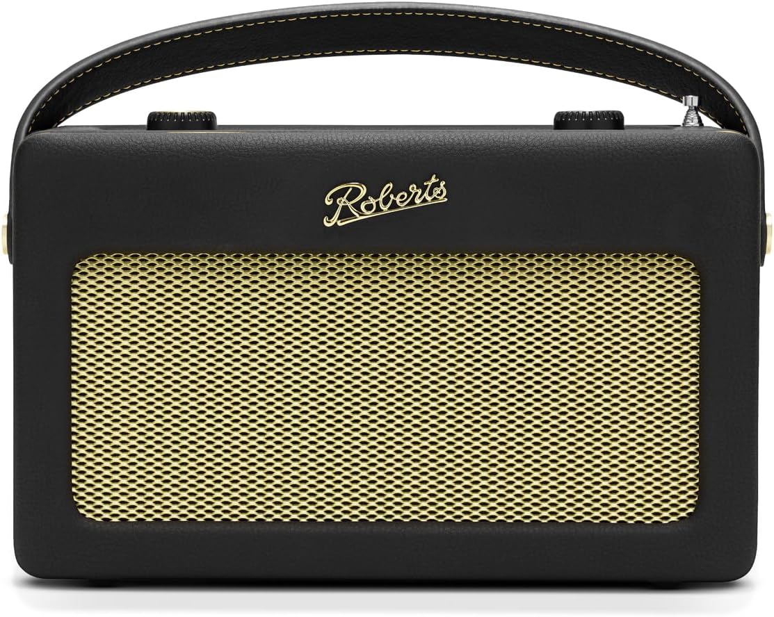 Roberts Revival Icon Smart Alexa Google DAB+/FM Bluetooth Speaker - Black