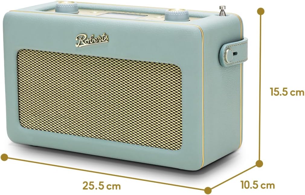 Roberts Revival Icon DAB+/FM/Internet BT Radio Smart Speaker - Duck Egg