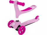 EVO 3-in-1 Cruiser Ride-On Adjustable 12+ Months Kids Girls Scooter - Pink