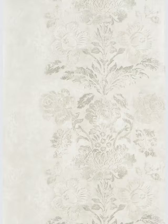Designers Guild Damasco Floral Wallpaper 10m x 68.5cm - Pearl PDG674/06