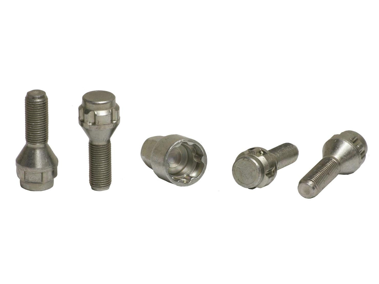 Ripspeed BC1215 4-Locking Wheel Nuts And Key For Car - Thread M12x1.25