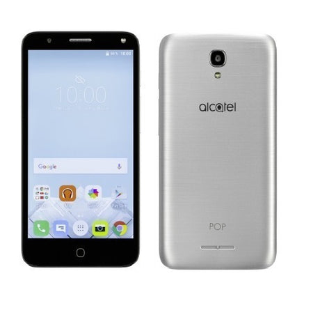 Alcatel Pop 4 4G 5" Android Smartphone 8GB Unlocked SIM-Free - Silver - Kazoop 