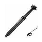 Satori Sorata Pro Dropper Bike Alloy Seatpost 3.1 x 4.8 x 15 cm Drop - Black