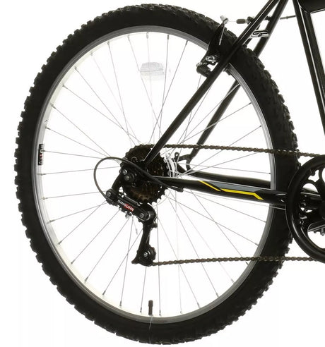 Indi ATB 1 Mens 6-Speed V-Brakes Mountain Bike - Large 19'' Frame - Black