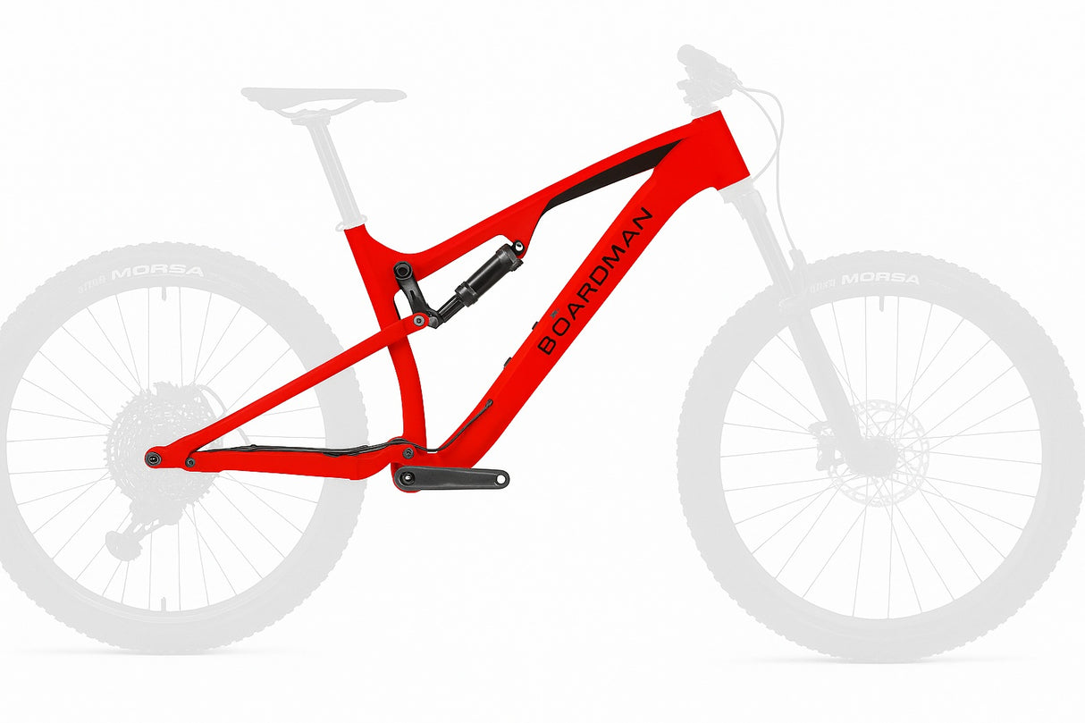 Boardman MTR 8.9 Medium 17" Lightweight Alloy Mountain Bike Frame - Red