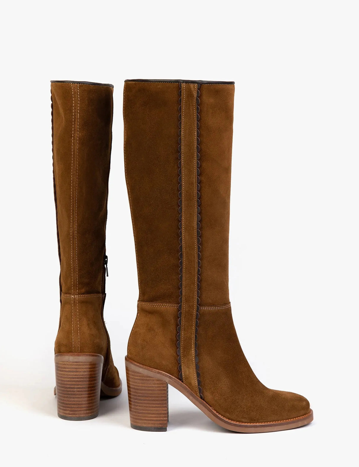 Penelope Chilvers Women's Long Lucia Rociera Suede Boots - Peat - UK 5