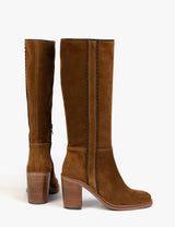 Penelope Chilvers Women's Long Lucia Rociera Suede Boots - Peat - UK 5