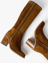 Penelope Chilvers Women's Long Lucia Rociera Suede Boots - Peat - UK 5