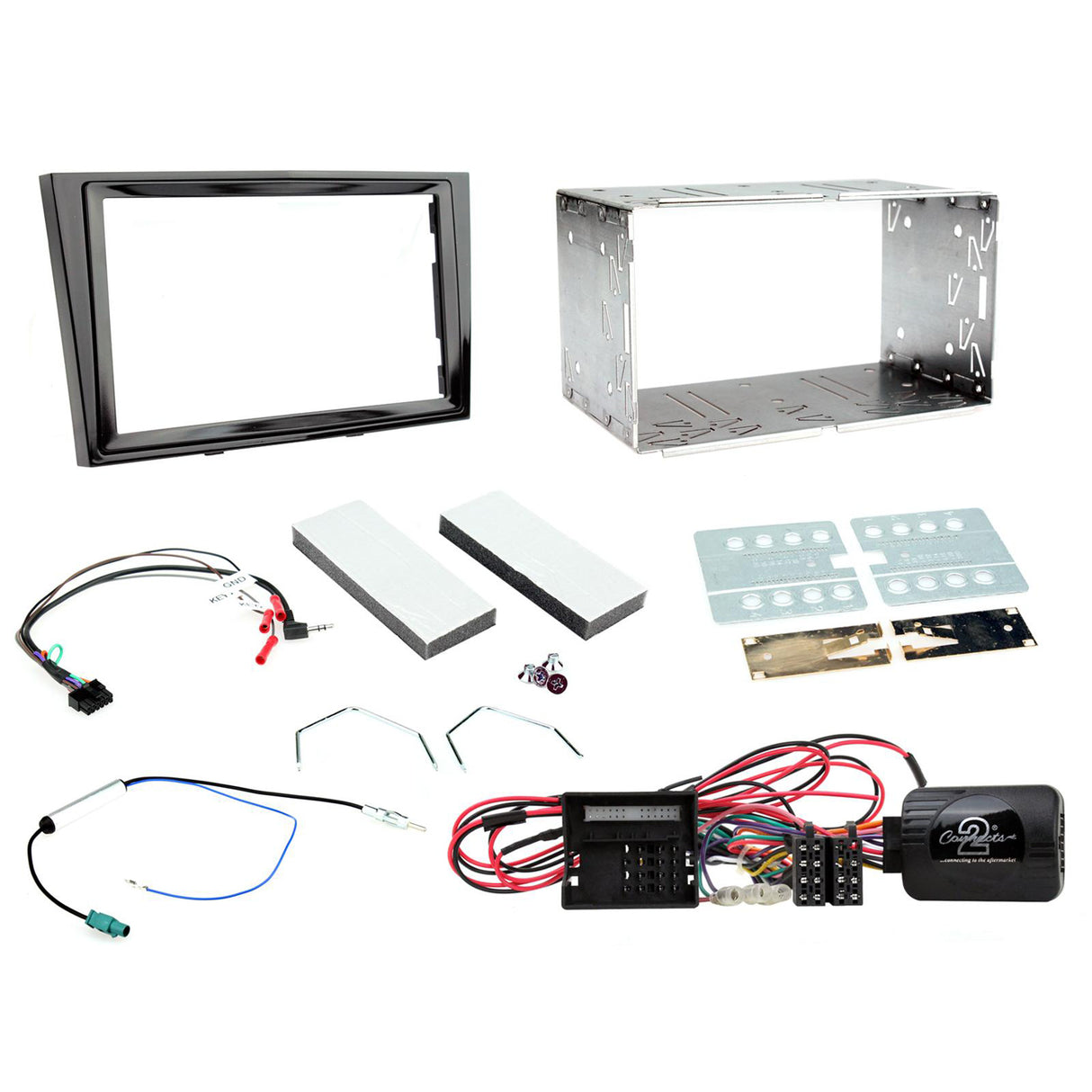 Connects2 Vauxhall Corsa 2009 - 2014 Double Din Radio Installation Kit
