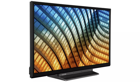 Toshiba 24WK3C63DB HD Ready 24" LED Freeview Smart TV with Alexa - Black - Kazoop 