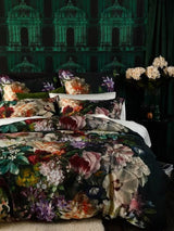 MM Linen Fiori Floral Multicoloured Cotton Duvet Cover Set - Super King - Kazoop 