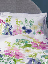 Bluebellgray Foxglove Floral 300TC Cotton King Size Duvet Cover Set - Multi