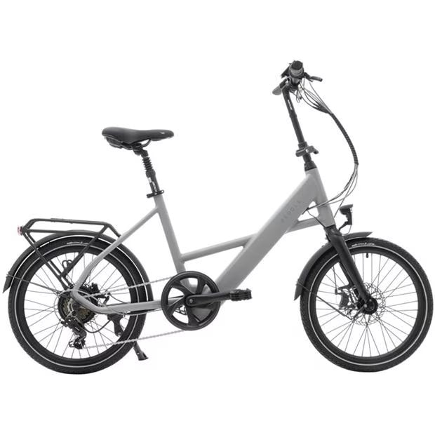 Peddle Go 20'' Wheels 7 Speed Electric Hybrid Bike - One Size - Matte Grey