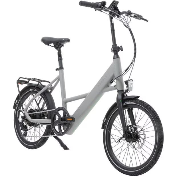 Peddle Go 20'' Wheels 7 Speed Electric Hybrid Bike - One Size - Matte Grey