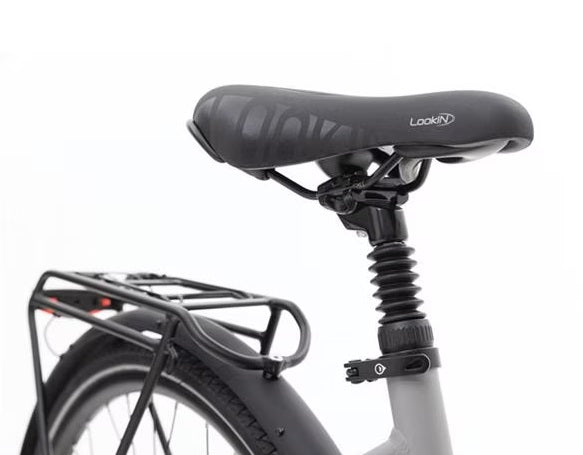 Peddle Go 20'' Wheels 7 Speed Electric Hybrid Bike - One Size - Matte Grey