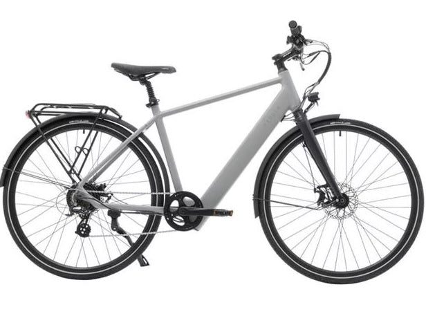 Peddle Ride 250W 7 Speed Hybrid Electric Bike - S Frame 17'' - Matte Grey