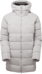 Montane Women's Tundra Hooded Down Insulated Jacket - Oyster - Size 10