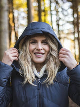 Passenger Women's Kinsey Water Repellent Quilted Coat - Black - Size M