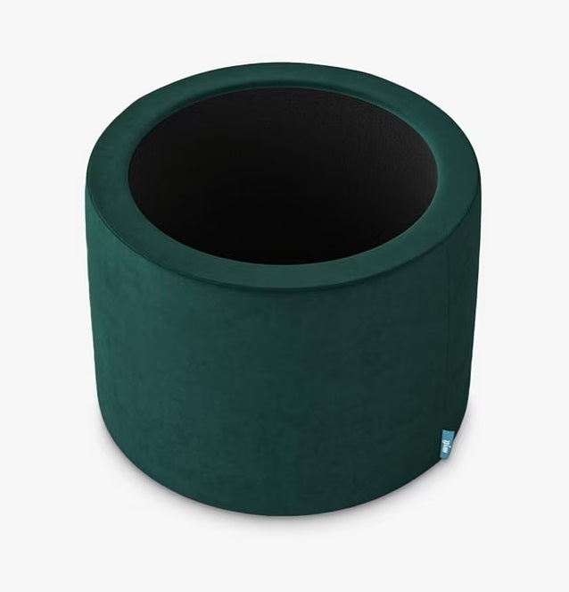 Swyft Model 03 Space Saver Storage Ottoman 43 x 45cm - Velvet Kingfisher
