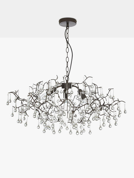 John Lewis Victoria 3 Light Dimmable Pendant Ceiling Light H110 x 75cm Large