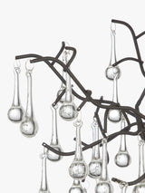 John Lewis Victoria 3 Light Dimmable Pendant Ceiling Light H110 x 75cm Large