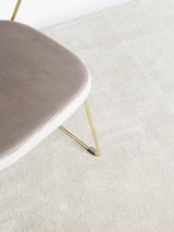 John Lewis Wellington Plain Rectangular Wool Rug L300 x W200cm - Natural