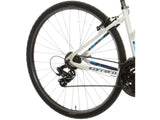 Carrera Crossfire 1 Womens 21 Gears Alloy Hybrid Bike - White Large Frame