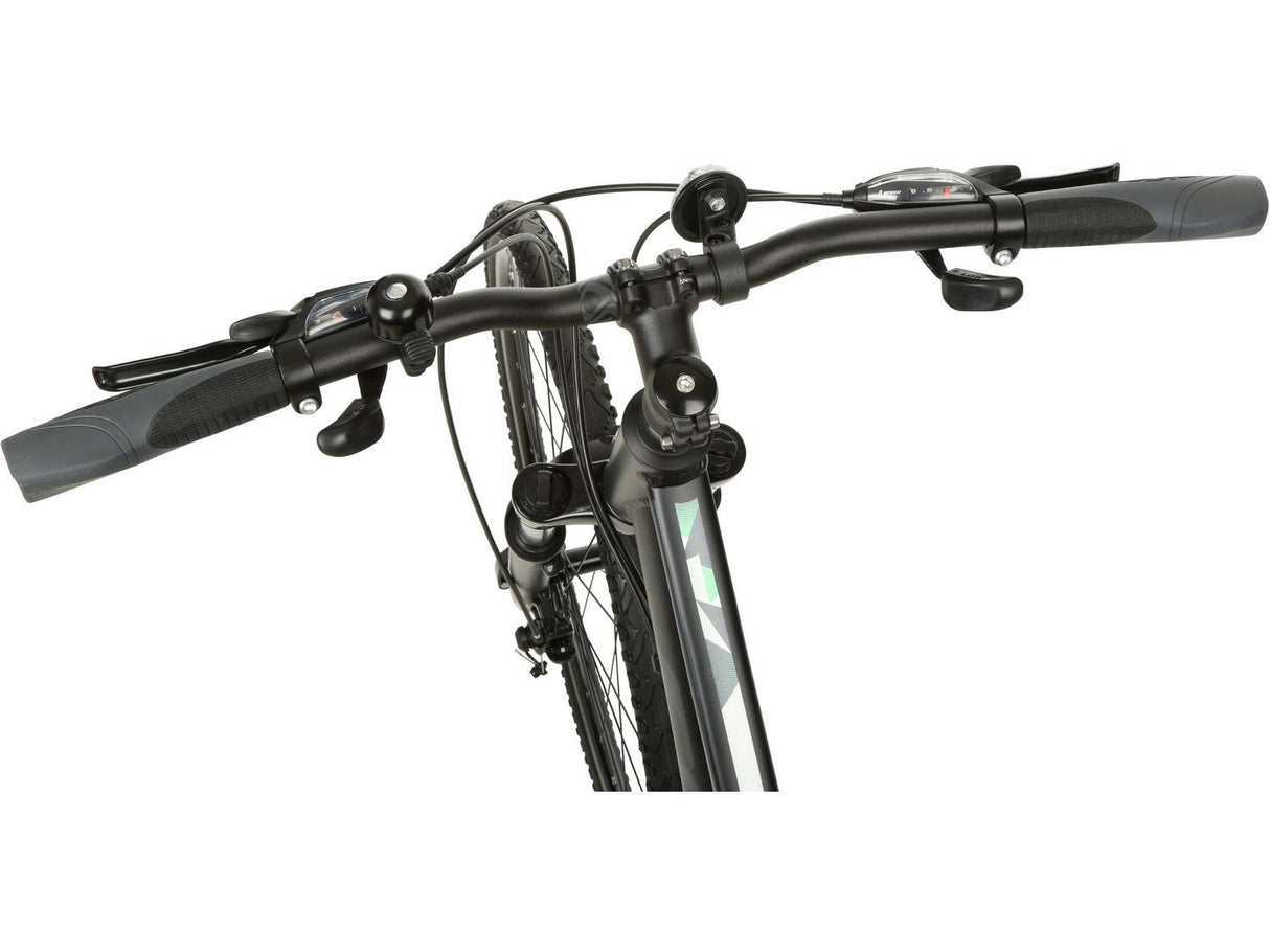 Carrera Crossfire 2 Womens 24 Gears Alloy Hybrid Bike - Black Small Frame