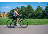 Carrera Crossfire 2 Womens 24 Gears Alloy Hybrid Bike - Black Small Frame