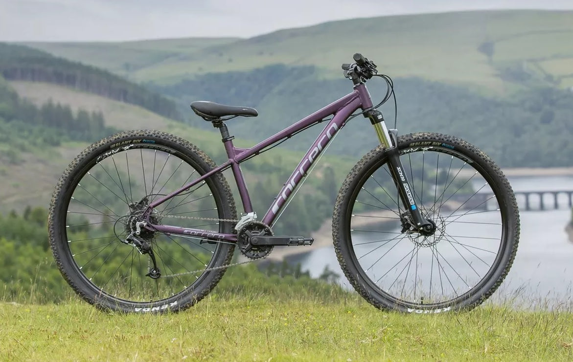 Carrera Hellcat Womens 16-Speed Mountain Bike - Small 16'' Frame - Purple