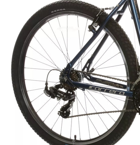 Carrera Axle Mens 21-Speed 27.5" Wheel Hybrid Bike - Large 20'' Frame - Blue