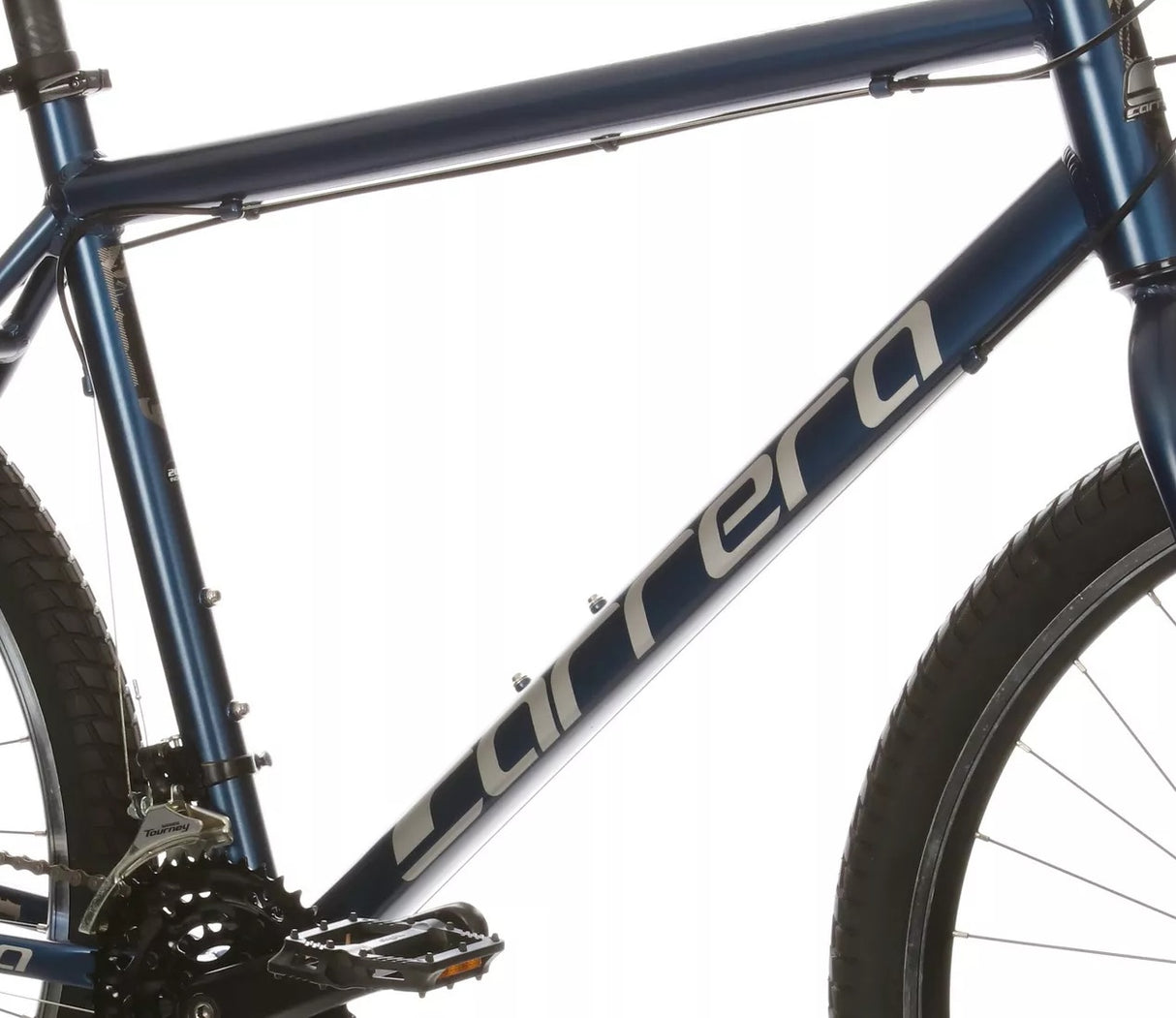 Carrera Axle Mens 21-Speed 27.5" Wheel Hybrid Bike - Large 20'' Frame - Blue