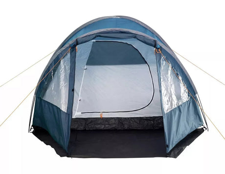 Halfords Outdoor Camping Hiking 4 Person UV Resistant Double Skin Dome Tent - Kazoop 