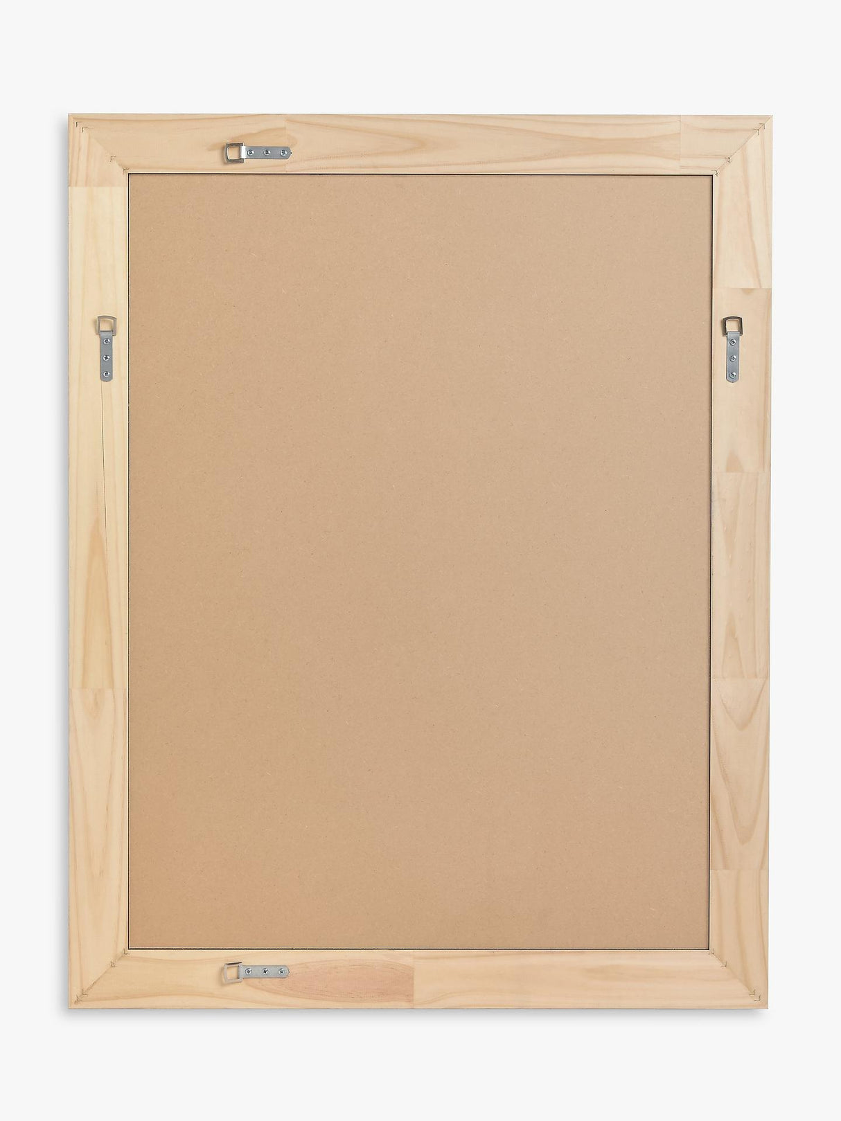 John Lewis Blanca Decorative Rectangular Wall Mirror - Grey - 92 x 67cm