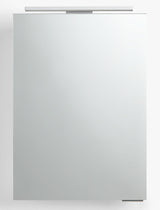 John Lewis Ariel Single Mirrored & Illuminated Bathroom Cabinet 72 x 50cm
