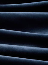 John Lewis Velvet Pair Lined Pencil Pleat Curtains W228 x Drop 182cm - Navy