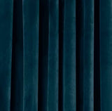 John Lewis Velvet Pair Lined Pencil Pleat Curtains W228 x Drop 228cm - Teal