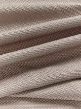 John Lewis Basket Weave Blackout Lined Eyelet Curtains W167 x D228cm - Mocha